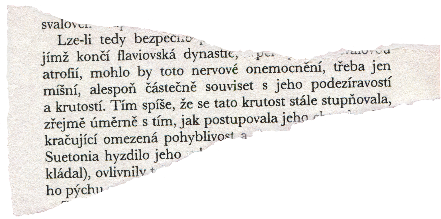 Newspaper torn paper