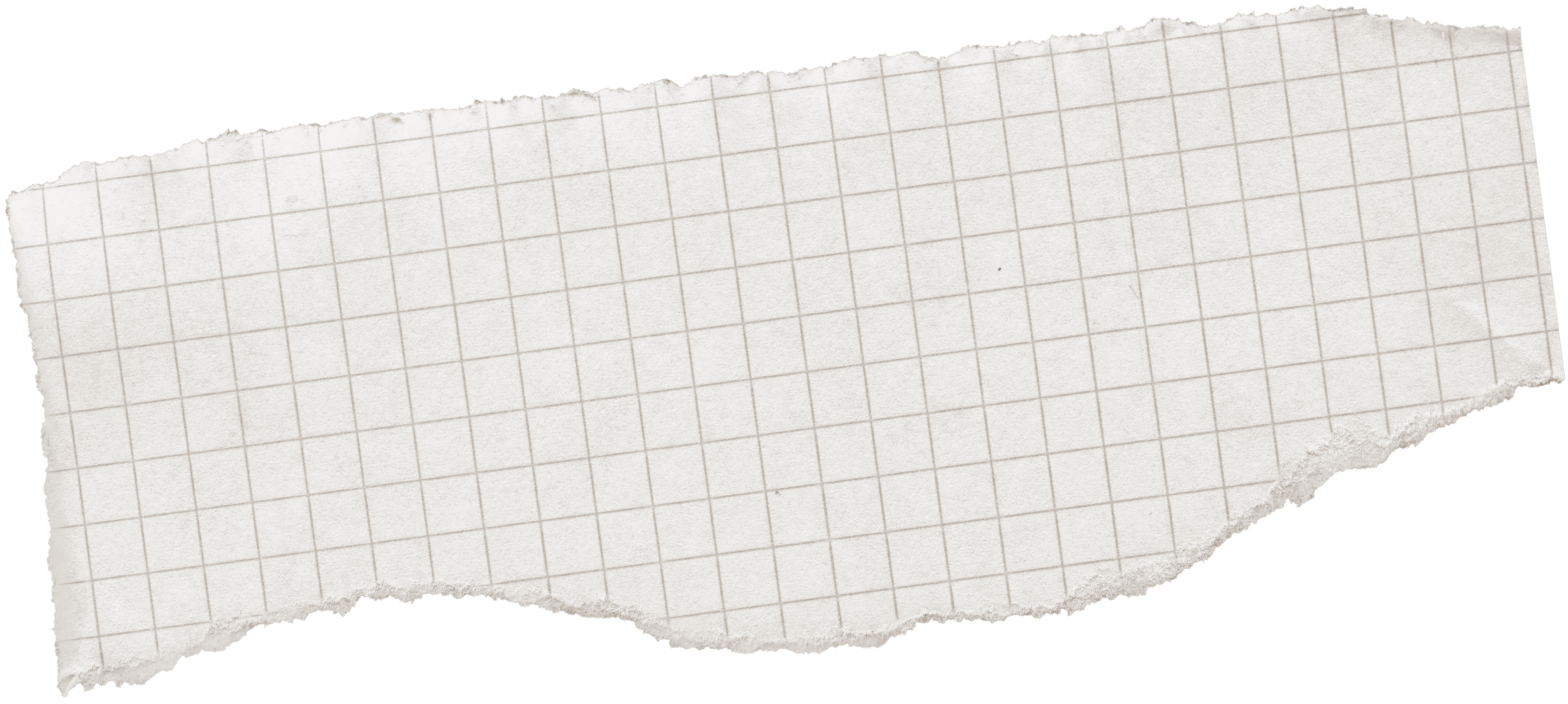 Checkered torn paper